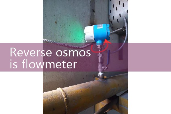 Reverse osmosis flowmeter
