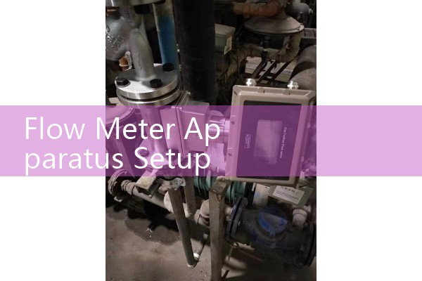 Flow Meter Apparatus Setup: Physics Lab Fluid Mechanics Demonstration and Sizing