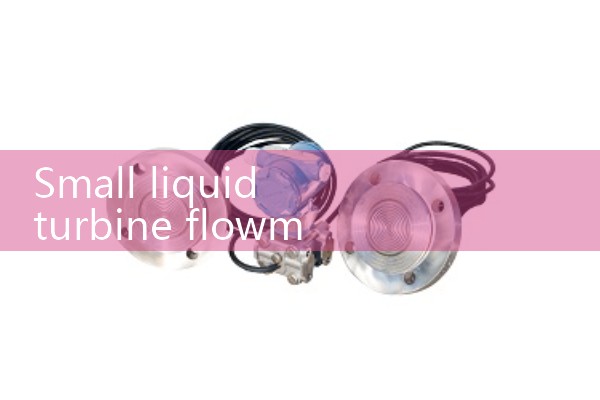 Small liquid turbine flowmeter