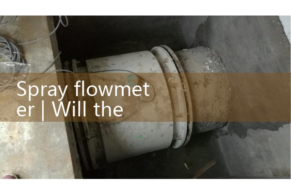 Spray flowmeter