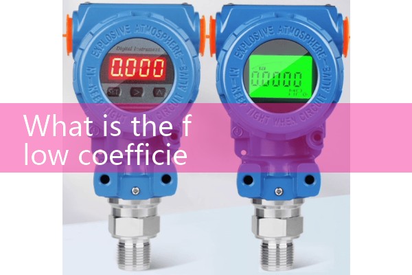 Coefficient of vortex flowmeter