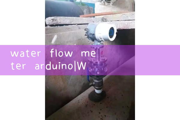 water flow meter arduino|water flow meter